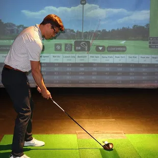 One of my favorite parts of X Golf was the ease of teeing up.