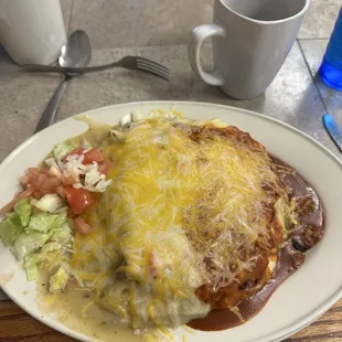 Stuffed breakfast sopapilla