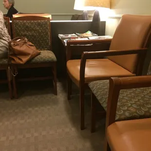 Part of the waiting room