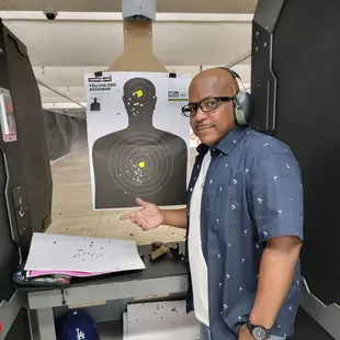 I didn't do too bad myself at 25 meters.