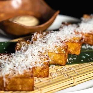 Potato Mille-feuille with truffle sauce
