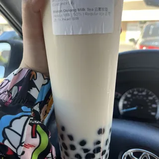 Melon Oolong Milk Tea