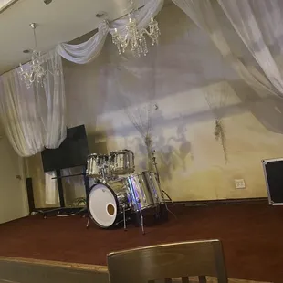 Band by dining area
