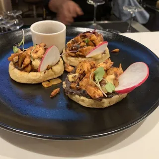 Sopes de Pulpo