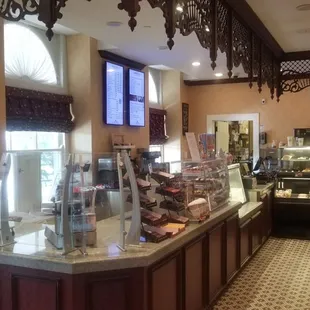 Coffee shop in the West Baden Springs resort.