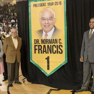 Presentation to President Emeritus Norman Francis