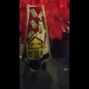 Mayor&apos;s outfit for the 2016 Krewe Extravaganza