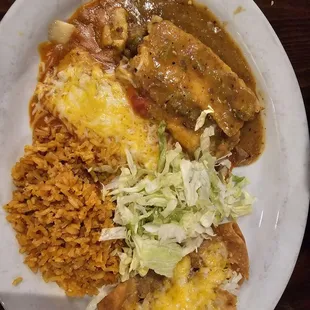 Oh rice was also pretty good. Nice and fluffy not soggy.