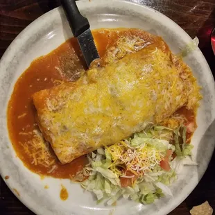 Yummy charro burro Xavier way.