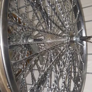 Wheel twisted spoke 20" &amp; "26