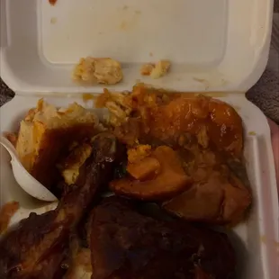 I spit that Mac and cheese right out !