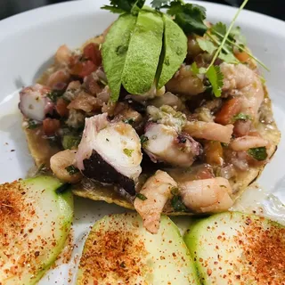 Ceviche Tostada