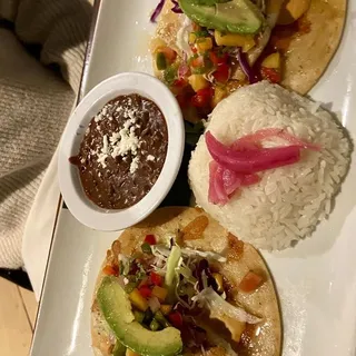 Shrimp Taco Plate