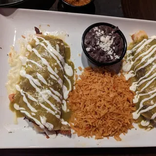 Lobster and Shrimp Enchiladas