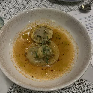 Prawn Ravioli