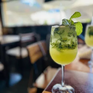 Refreshing Cocktail dished out by Jessica @Xecora Downey.