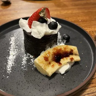 Chocolate cake dessert