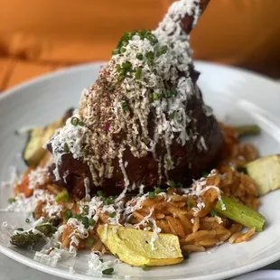 Lamb Shank (Arni Giouvetsi)
