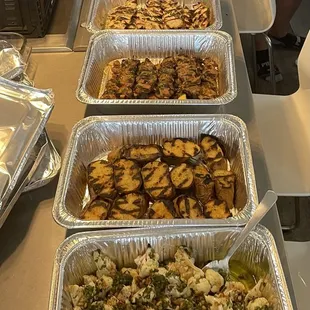 The Soiree family style meal