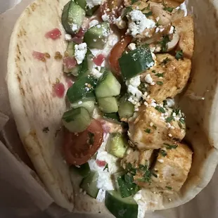 Chicken gyro