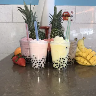 Boba Smoothies