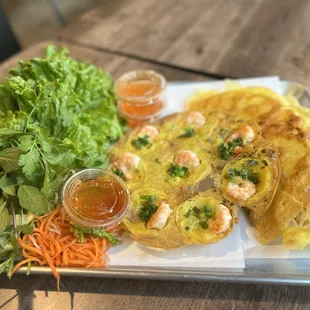 Banh Khot and banh xeo