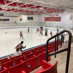 Always hockey going on :)