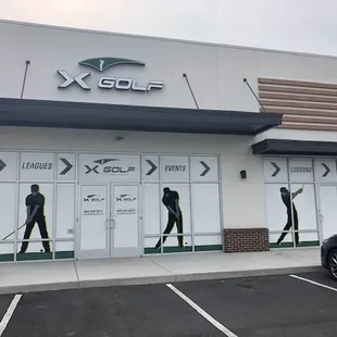 X Golf on Stonecrest Blvd next  to Model-A Brewing &amp; Wal-Mart