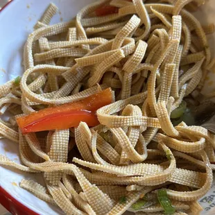 tofu skin noodles