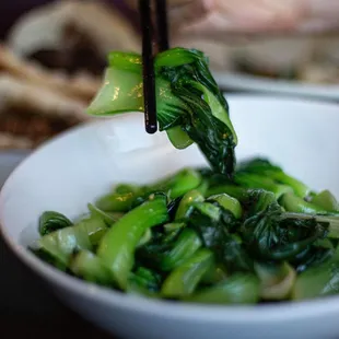 Marinated Bok Choy