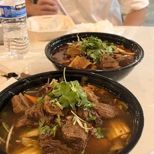 Beef noodle soup