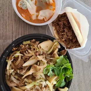 Noodles, bao, and wonton