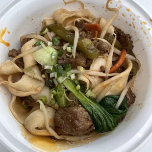 N7. Spicy cumin beef biangbiang noodles