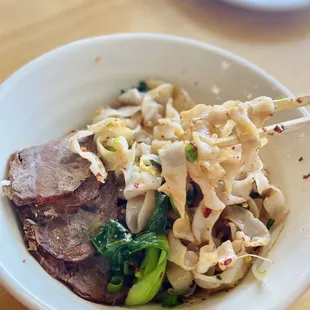Xi Xia stirred noodles