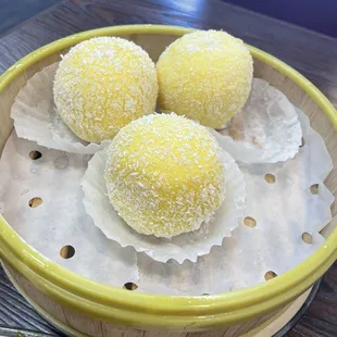 Coconut Lava Custard Bun (3)!  (10/25/2024)