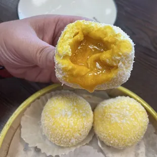 Coconut Lava Custard Bun (3)!  (10/25/2024)