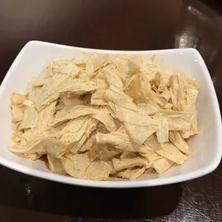 Tofu Skin in White Vinegar Sauce and Hot Oil