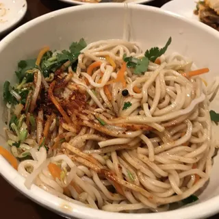 Noodles with Vinegar and Sesame Sauce