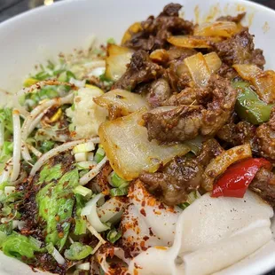 23. Spicy Cumin Lamb Hand-Ripped Noodles