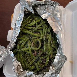 122. Dry Fried Green Beans