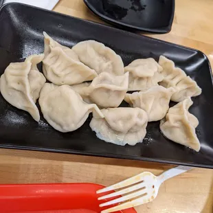 Pork and chive dumplings