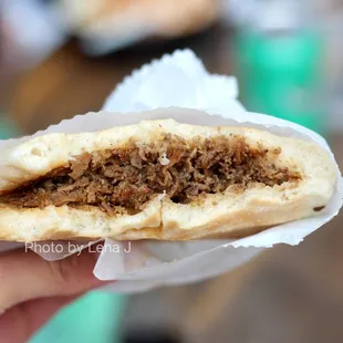 B3. Cumin Lamb Burger 孜然羊肉夹馍 ($7.50) - just ok, not my favorite. Not much lamb inside.