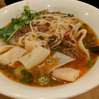 Tingly Beef Biang Noodles No Soup