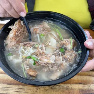 Stewed Pork Biang Noodle Soup