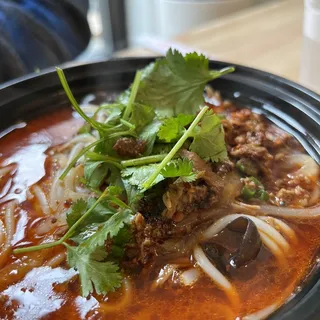 Beef Rice Noodles in Soup