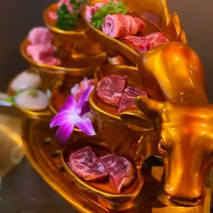 food, sushi and sashimi