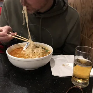 Tom Yum Chicken Noodle Soup