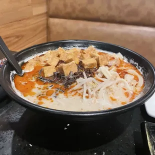 Vegan Tonkotsu Noodle Soup