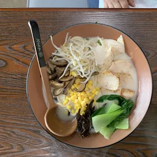 Creamy Ramen with Chicken
