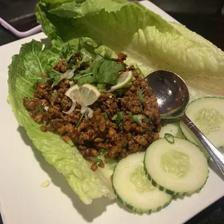 Thai Chicken Lettuce Wrap